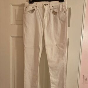 Rag & Bone white skinny jeans